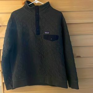 Patagonia Men’s Large Organic Cotton Quilt Snap-T Pullover